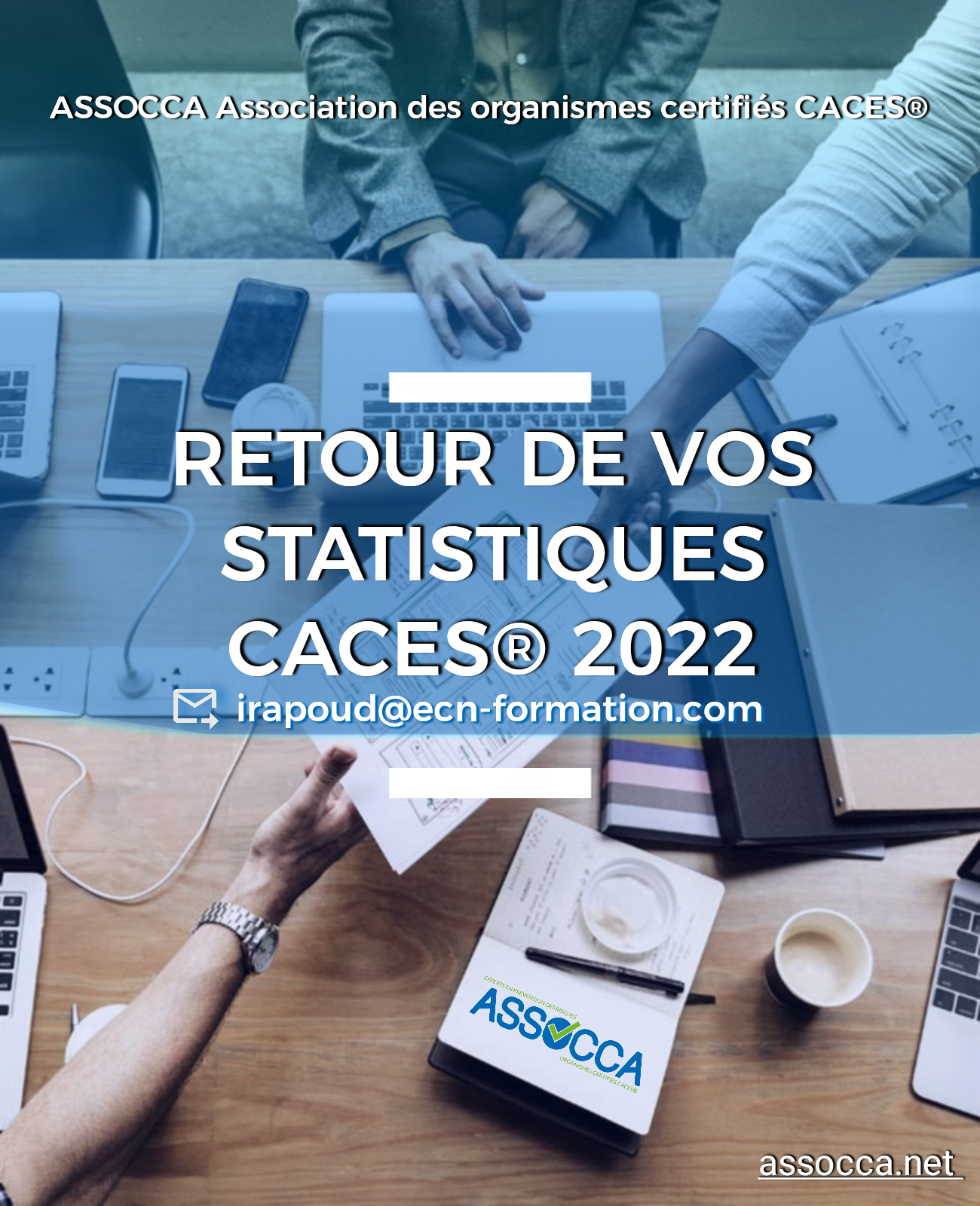 Affiche retour statistiques caces 