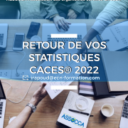 Affiche retour statistiques caces 