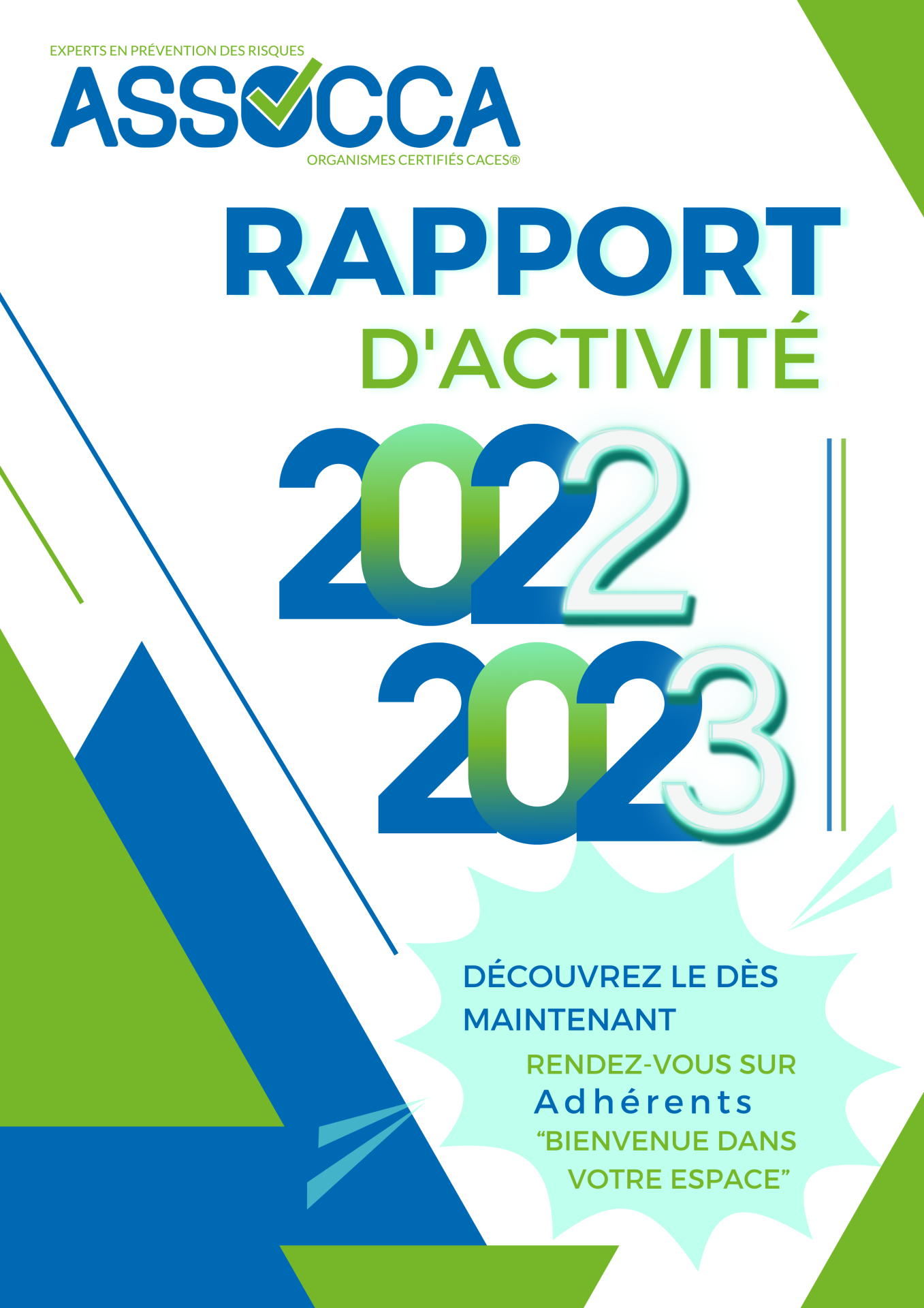 Rapport D'activité 2022- 2023 Le lien en cliquant sur Adhérents 